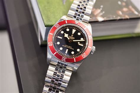 tudor black bay burgundy 2023|tudor burgundy watch review.